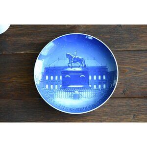 VTG Bing Grondahl B&G 1970 The Royal‎ Palace Amalienborg Decorative Plate